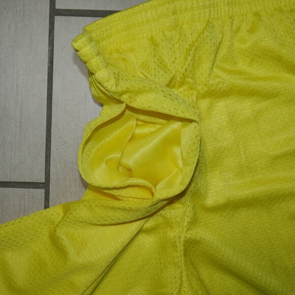 Starter Original Mesh Basketball Shorts Activewear Men's Size S Yellow Summer - Picture 3 of 6